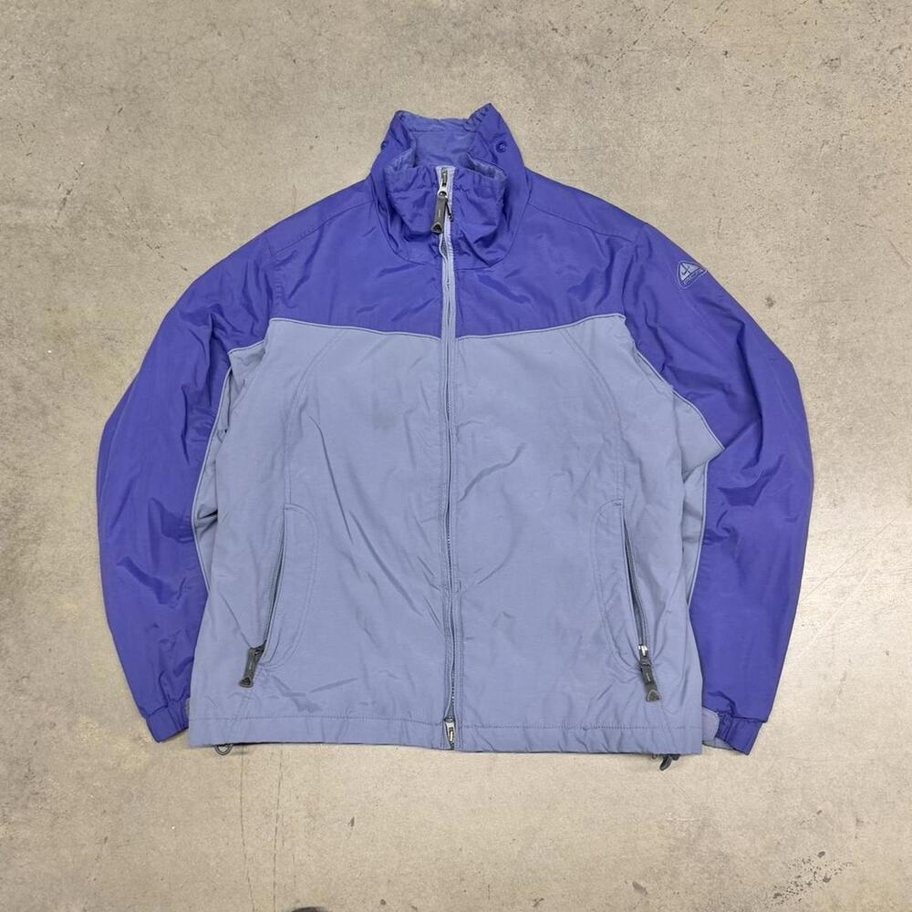 Vintage Nike ACG Jacket Womens Large Purple 2-in-1 Nylon Ski Snowboard Gorp Y2K